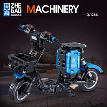 Load image into Gallery viewer, ZHEGAO MINI Blocks Kids Building Toys Bricks Girls Puzzle Electric Bicycle Model Home Decor Boys Gift 1265 1266 1267 1268 00331 00332 00333 00334