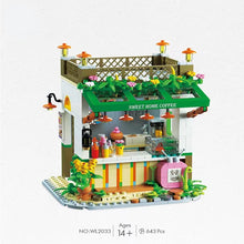 Load image into Gallery viewer, WL2033 2034 2035 2036 Kids Building Blocks Bricks Girls Toys Puzzle Flower House Gift