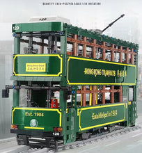 Load image into Gallery viewer, Mould King Blocks Kids building toys Adult MOC Bricks 1:18 HONG KONG Tramways Bus Vehicle APP Remote Control KB120