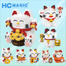 Load image into Gallery viewer, HC Diamond mini Blocks Kids Building Blocks Adult Toys Lucky Cat Puzzle Business Gift