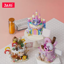Load image into Gallery viewer, JAKI Blocks Kids Building Toys DIY Bricks Birthday Cake Model Puzzle Home Decor Girls Presents Women Gift 5635 5636 5637 5638 5639
