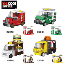 Load image into Gallery viewer, 4pcs/set Decool mini Blocks Kids Building Toys Car Model Puzzle Boys DIY Bricks Holiday Gift Home Decor 22043 22044 22045 22046
