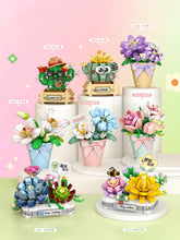 Load image into Gallery viewer, LOZ mini Blocks Kids Building Toys DIY Bricks Sweet Flowers Pot Plants Puzzle Girls Gift Home Decor 8831 8832 8833 8834 8835 8836 8837 8838
