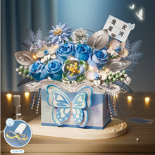 Load image into Gallery viewer, LOZ mini Blocks Kids Building Toys Bricks Butterfly Flowers Holiday Gifts Decorative Puzzle With Lighting  Presents Home Decor 1967 1968
