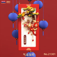 Load image into Gallery viewer, BALODY mini Blocks Kids Building Toys DIY Bricks Photo Frame Puzzle New Year Gift Chinese Presents Home Decor 21297 21298 21299 21300 21301
