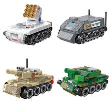 Load image into Gallery viewer, 4pcs/set Decool mini Blocks Kids Building Toys Tank Model Puzzle Boys DIY Bricks Holiday Gift Home Decor 22071 22072 22073 22074
