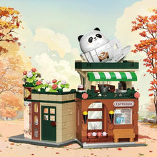 Load image into Gallery viewer, ZHEGAO MINI Blocks Kids Building Toys Boys Girls Gift Panda Store  Bricks Puzzle Home Decor 613022 613023 613024 613025
