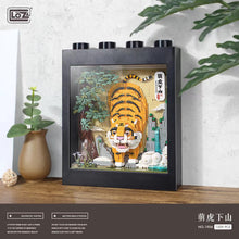 Load image into Gallery viewer, LOZ mini Blocks Kids Building Toys DIY Bricks Sunflower Tiger Decorative Painting Puzzle Girls Women Gift Home Decor 1905 1906 1907 1908
