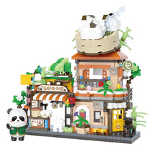 Load image into Gallery viewer, BALODY MINI Blocks Kids Building Toys Boys Girls Gift Panda Store  Bricks Puzzle Home Decor 16597 16598 16599 16600
