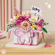 Load image into Gallery viewer, LOZ mini Blocks Kids Building Toys Bricks Butterfly Flowers Holiday Gifts Decorative Puzzle With Lighting  Presents Home Decor 1967 1968
