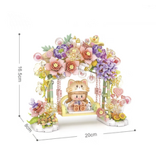 Load image into Gallery viewer, LOZ mini Blocks Kids Building Bricks Girls Toys Flowers Swing Puzzle Home Decorations Women Holiday Gift 1352
