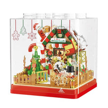 Load image into Gallery viewer, ZHEGAO MINI Blocks Kids Building Toys House Puzzle Christmas Present Gift Box Home Decor Girls Boys Gift 662023 662024
