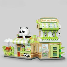 Load image into Gallery viewer, ZHEGAO MINI Blocks Kids Building Toys Boys Girls Gift Panda Store  Bricks Puzzle Home Decor 613022 613023 613024 613025
