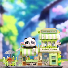 Load image into Gallery viewer, ZHEGAO MINI Blocks Kids Building Toys Boys Girls Gift Panda Store  Bricks Puzzle Home Decor 613022 613023 613024 613025
