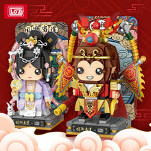 Load image into Gallery viewer, 2pcs/set LOZ mini Blocks Kids Building Toys Adult Puzzle 嫦娥 孙悟空 1348 1349 no box
