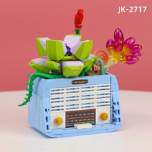 Load image into Gallery viewer, JAKI Blocks Kids Building Toys DIY Bricks Flower Puzzle Home Decor Girls Presents Women Gift 27152716 2717 2718
