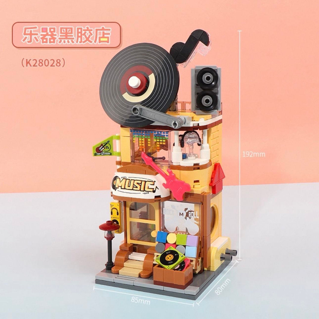 Keeppley Blocks Kids Building Toys Girls Puzzle City Corner Home Decor Gift K28028 K28029 K28030  K28031 K28032