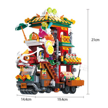 Load image into Gallery viewer, 1420pcs mini Blocks Kids Building Toys DIY Bricks Girls Boys Puzzle Dragon Drink Shop Holiday Gift Home Decor DZ6134
