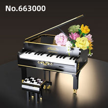Load image into Gallery viewer, ZG mini Blocks Kids Building Toys DIY Bricks Girls Gift Piano Flowers Puzzle Women Holiday Gift Home Decor 663000  663011
