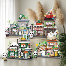 Load image into Gallery viewer, BALODY MINI Blocks Kids Building Toys Boys Girls Gift Panda Store  Bricks Puzzle Home Decor 16597 16598 16599 16600
