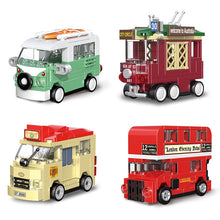 Load image into Gallery viewer, 4pcs/set Decool mini Blocks Kids Building Toys Car Model Puzzle Boys DIY Bricks Holiday Gift Home Decor 22023  22024 22025 22026
