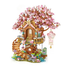 Load image into Gallery viewer, LOZ mini Blocks Kids Building Toys Puzzle  Cherry Blossoms Tree House Bricks Girls Gift Home Decor 1381
