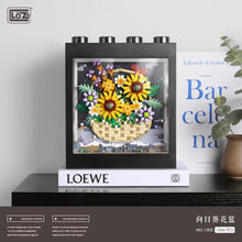 Load image into Gallery viewer, LOZ mini Blocks Kids Building Toys DIY Bricks Sunflower Tiger Decorative Painting Puzzle Girls Women Gift Home Decor 1905 1906 1907 1908
