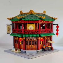 Load image into Gallery viewer, 3033pcs XINGBAO Blocks Kids Building Toys Chinese Ancient Style Architecture TeaHouse Stree View DIY Bricks Puzzle Home Decor Gift 01021
