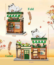 Load image into Gallery viewer, ZHEGAO MINI Blocks Kids Building Toys Boys Girls Gift Panda Store  Bricks Puzzle Home Decor 613022 613023 613024 613025
