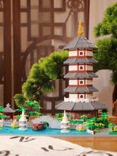 Load image into Gallery viewer, 3976pcs ZHEGAO mini Blocks Kids Building Bricks Toys Adult Puzzle Chinese Architecture Hangzhou West Lake Home Decor 8270
