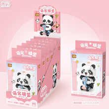 Load image into Gallery viewer, 6pcs/set LOZ mini Blocks Kids Building Toys DIY Bricks Cute Pet Panda Rabbit Puzzle Girls Gift Home Decor 8801 8802 8803 8804 8805 8806
