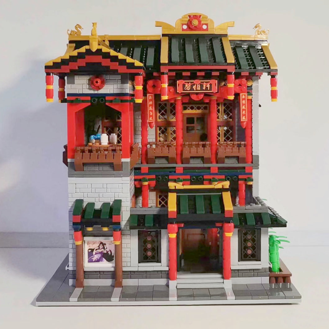 3320pcs XINGBAO Blocks Kids Building Toys Chinese Ancient Style Architecture House Stree View DIY Bricks Puzzle Home Decor Gift 01003