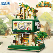 Load image into Gallery viewer, 1057pcs ZHEGAO mini Blocks Kids Building Toys DIY Bricks Coffee Store House Puzzle Gift Home Decor 613018
