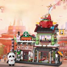 Load image into Gallery viewer, BALODY MINI Blocks Kids Building Toys Boys Girls Gift Panda Store  Bricks Puzzle Home Decor 16597 16598 16599 16600
