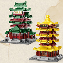 Load image into Gallery viewer, LeLe Blocks The Tower Chinese Architecture Puzzle Kids Building Toys DIY Bricks Home Decor Gift 8973

