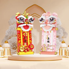 Load image into Gallery viewer, BALODY mini Blocks Kids Building Toys DIY Bricks Lion Photo Frame Puzzle New Year Gift Refrigerator Magnet Chinese Presents Home Decor 21401 21402
