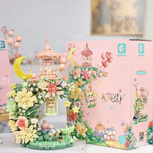 Load image into Gallery viewer, Sembo Blocks Kids Building Toys Girls Flowers Puzzle Carousel Holiday Lover Women Gift Home Decor 611082
