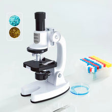 Load image into Gallery viewer, Microscope Kit Lab LED 200X-600X-1200X Learning &amp; Education Toy Biological With Box For Kids Child Kids Pupil Gift 1311
