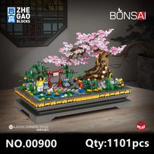 Load image into Gallery viewer, ZG 00898 00899 00900 00901 00902 00903 mini Blocks Kids Building Toys DIY Bricks Girls Gift  Flowers Potted Plant Puzzle Home Decor
