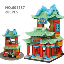 Load image into Gallery viewer, 4pcs/set Sembo Kids Building Toys Blocks Teens Puzzle Chinese Style 601136-39 no box
