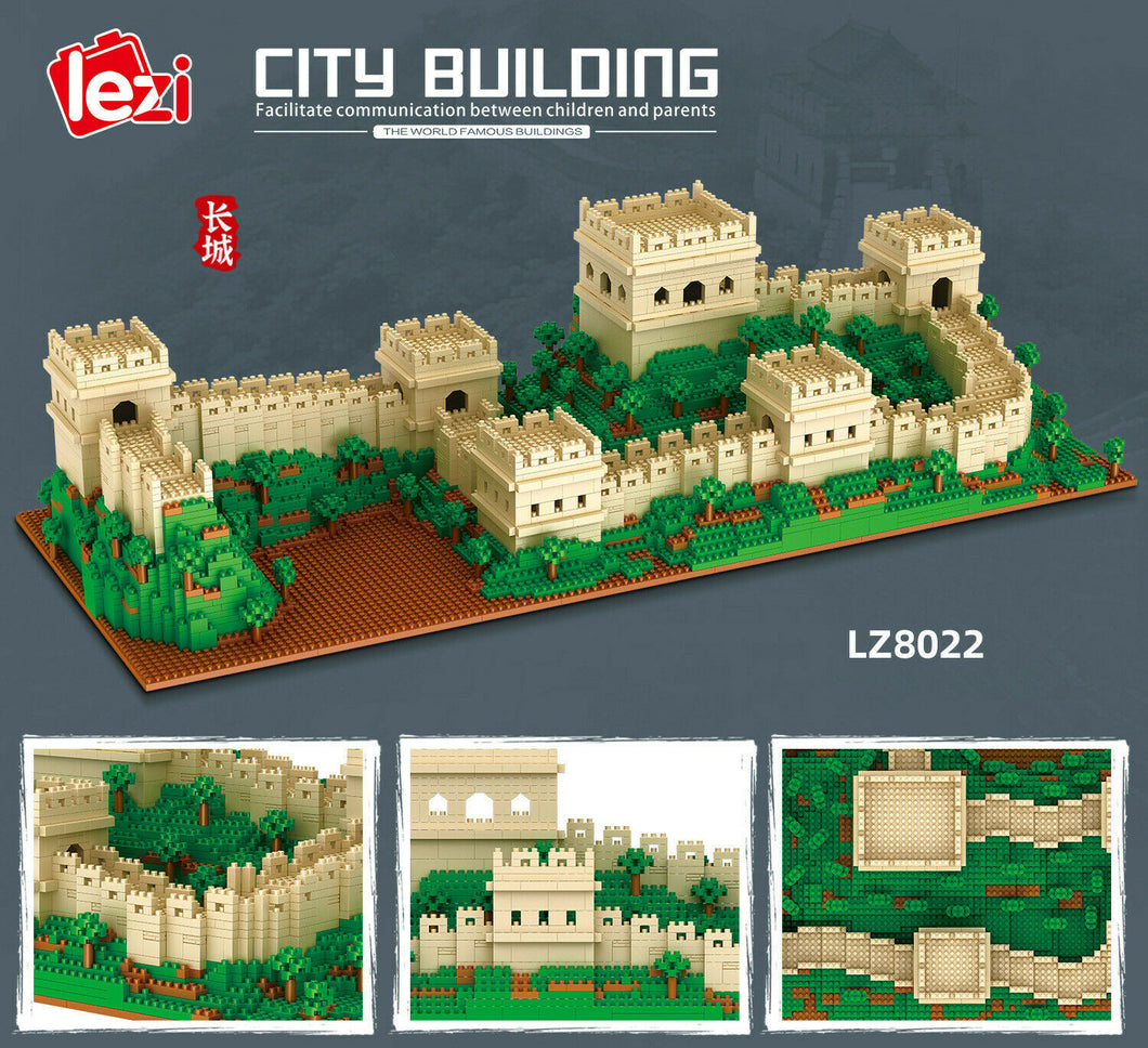 4114pcs Teens Building Toys Blocks Adult Puzzle Gift The Great Wall Lezi 8022 no box