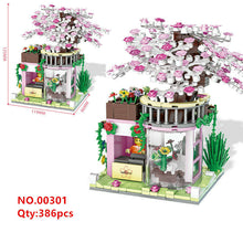 Load image into Gallery viewer, ZG 00299-00304 mini Blocks Kids Building Bricks Toys Flowers Puzzle Girls Gift
