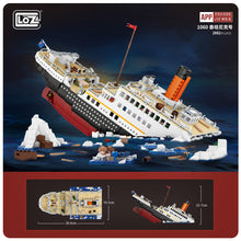 Load image into Gallery viewer, LOZ 1060 mini Block Kids Building Bricks Toys Teens Gift Puzzle Titanic 2882pcs
