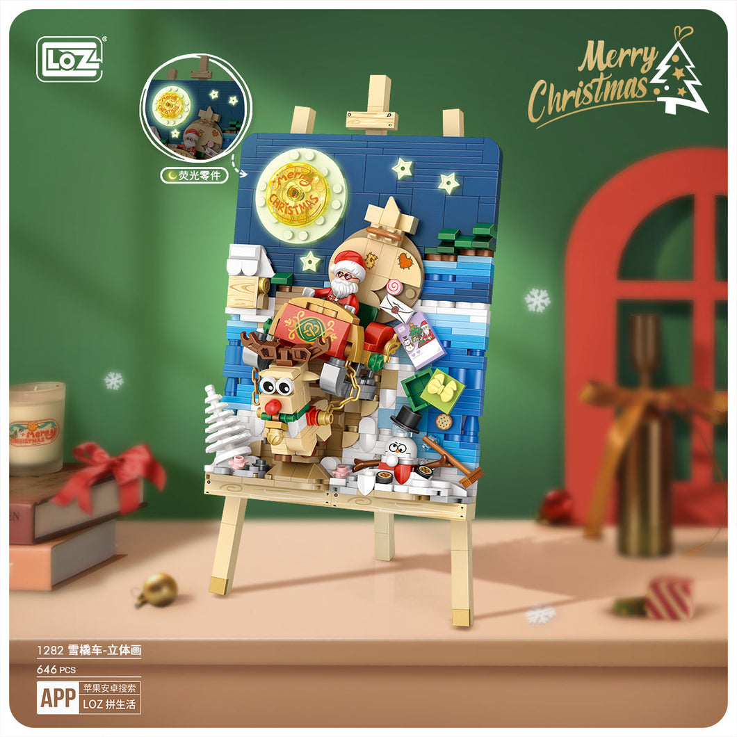 LOZ mini Blocks Kids Building Toys DIY Puzzle Christmas Gift Home Decor 1282 1283 1937