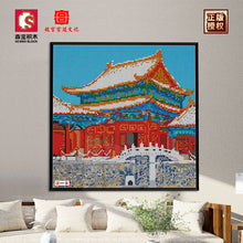 Load image into Gallery viewer, 608006 Sembo mini Blocks Kids Building Blocks Toys the Imperial Palace Puzzle Bricks Painting Photo Frame Home Decor 14508pcs
