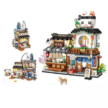 Load image into Gallery viewer, 1231 1232 LOZ mini Blocks Kids Building Bricks Boys Toys Puzzle Girls Gift Japanese Snack Bar 1231 1232
