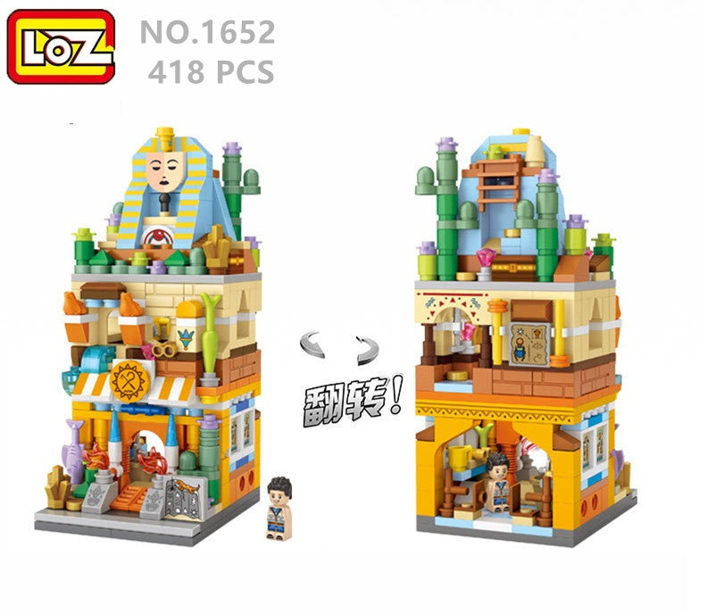 LOZ mini Blocks Kids Building Toys Boys DIY Bricks Girls Puzzle 1649 1650 1651 1652