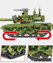 Load image into Gallery viewer, Sembo Block Type 99 Tank Model Kids Building Blocks Boys Toys Bricks Gift DIY Puzzle 203108 no box
