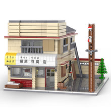 Load image into Gallery viewer, CaDA Blocks Kids Building Toys DIY Bricks Initial D Tofu Shop Puzzle Japanese Street View Boys Girls Gift Home Decor C61031
