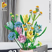 Load image into Gallery viewer, Panlos Blocks Kids Building Toys Bricks Girls Flowers Bouquet Puzzle Home Decor Women Holiday Gift 655001 655002 655007 655008
